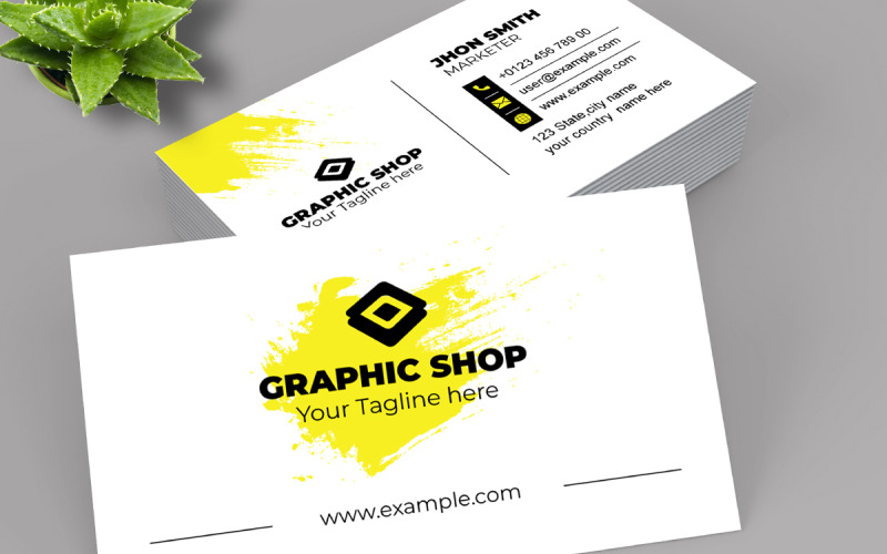Creative Corporate Business Card template Corporate Identity