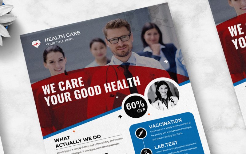 Health & Medical Doctors Flyer Corporate Identity