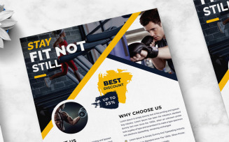 Health and Fitness GYM - Flyer Template
