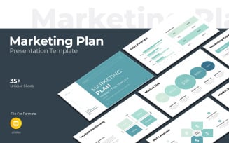 Marketing Plan Google Slides Layout