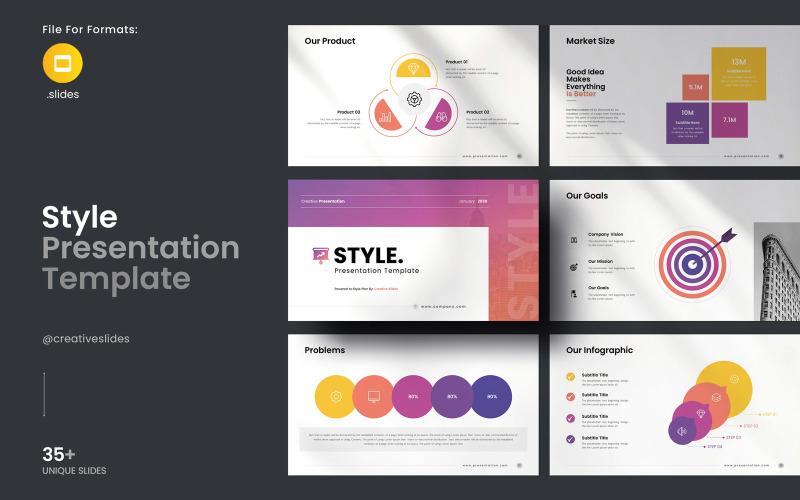 Style Google Slides Presentation Template