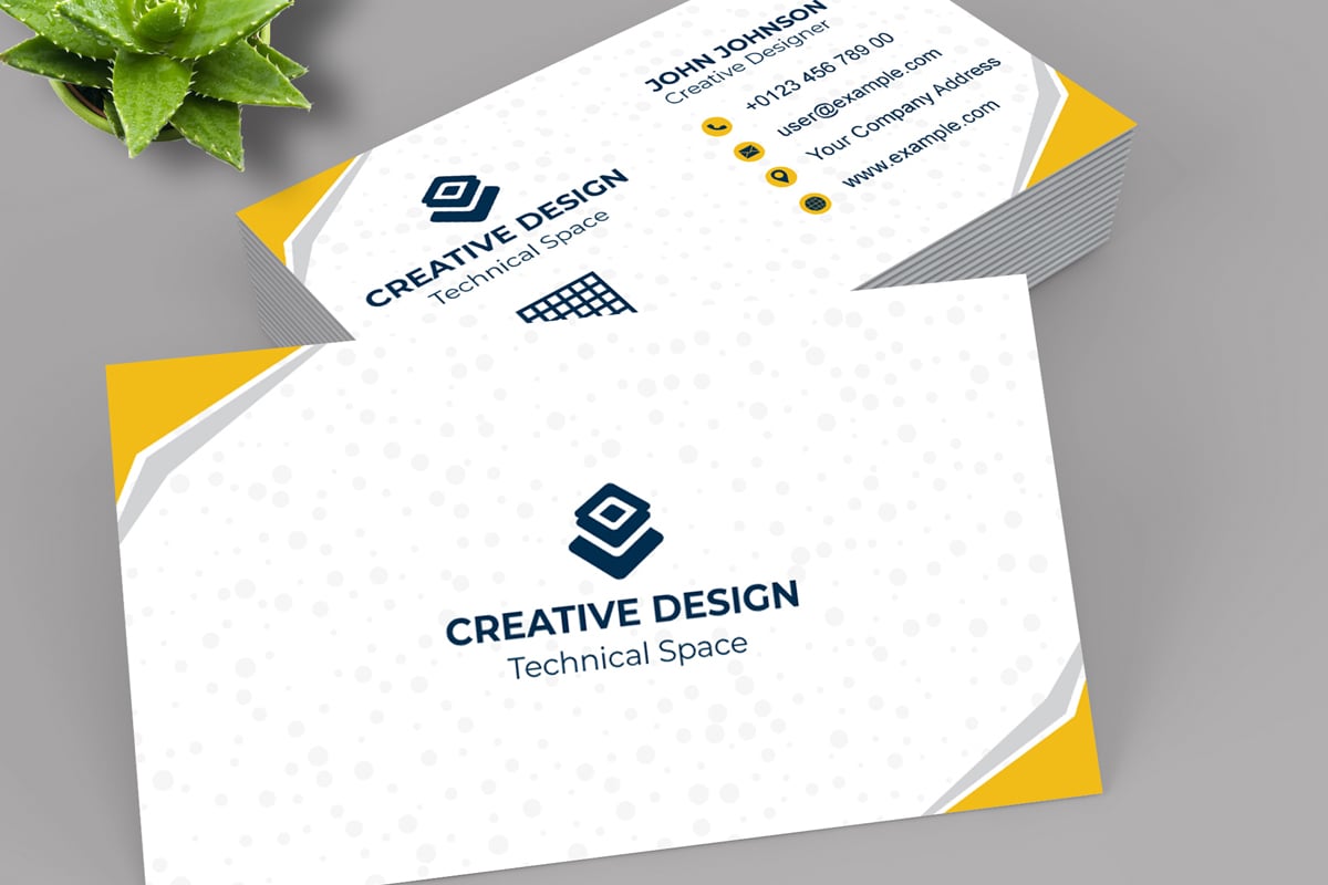 Kit Graphique #373901 Blanc Jaune Web Design - Logo template Preview