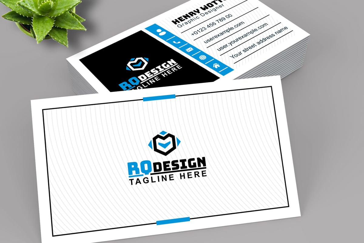 Template #373902 Business Card Webdesign Template - Logo template Preview