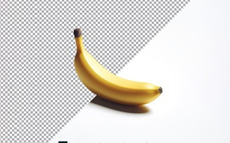Banana Fresh fruit isolated on white background