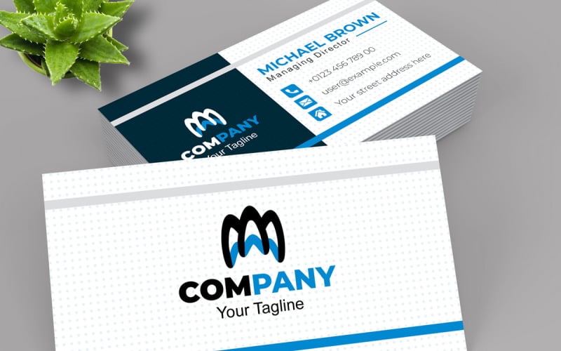 Creative Company Business Card Template Corporate Identity