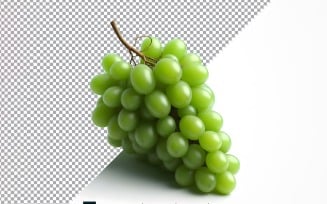 Grape Fresh fruit isolated on white background 3
