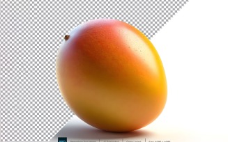 Mango Fresh fruit isolated on white background 1