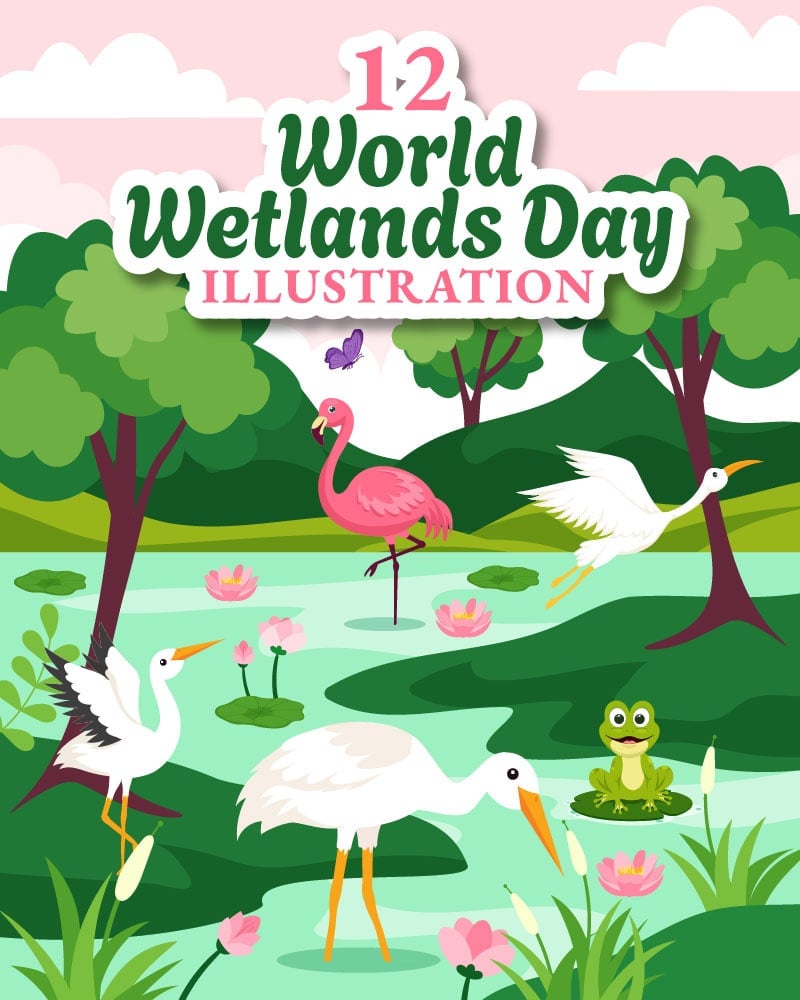 Kit Graphique #374066 Wetland World Divers Modles Web - Logo template Preview