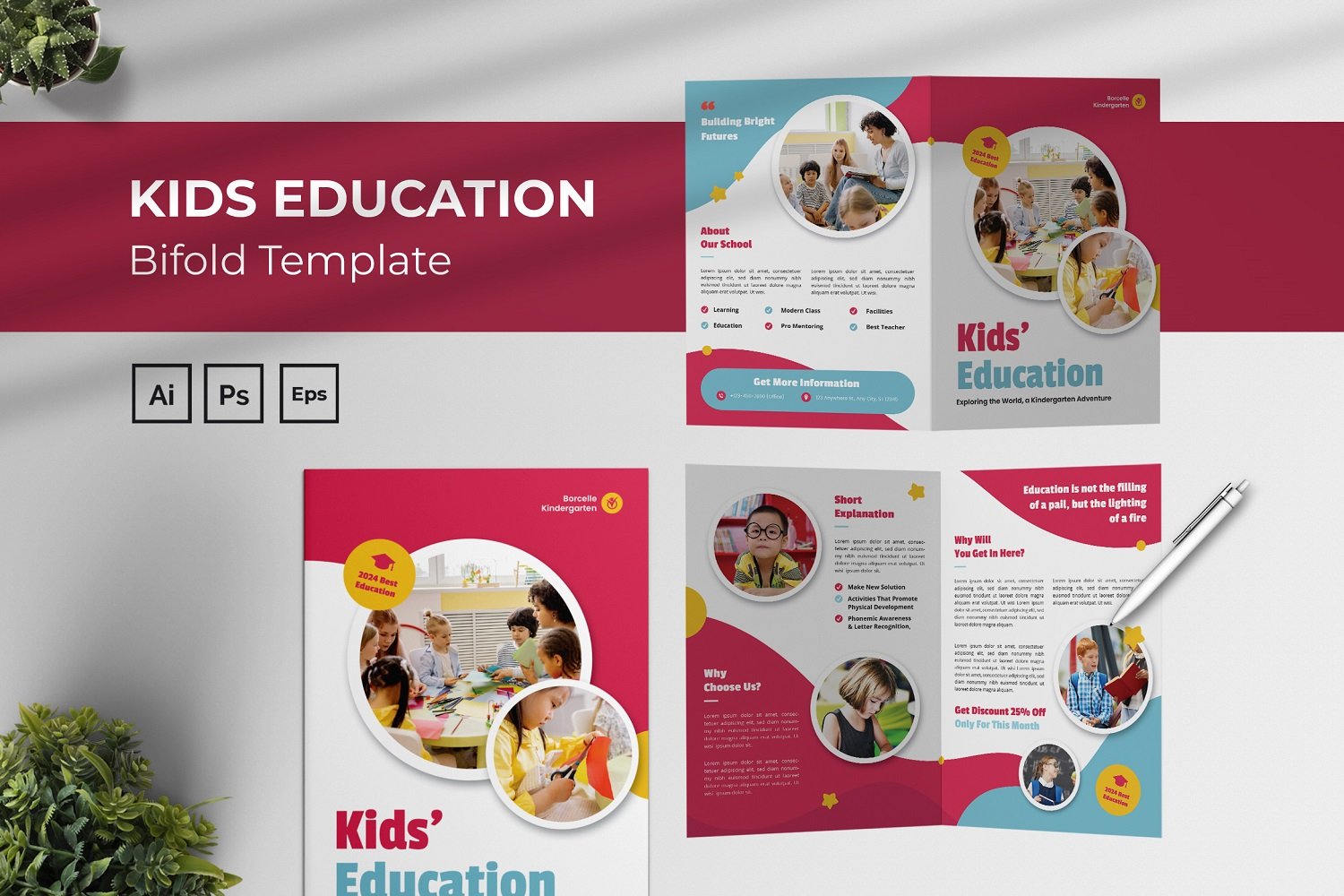 Kit Graphique #374140 Template Bifold Divers Modles Web - Logo template Preview