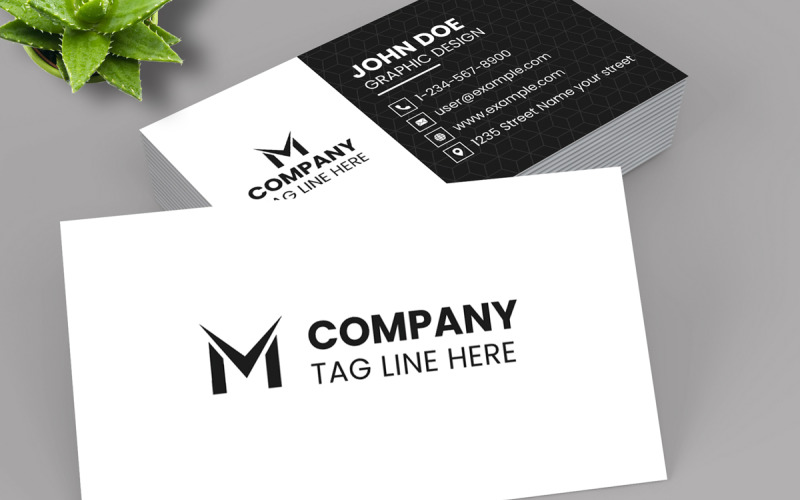 Business Card Template / John Due Corporate Identity