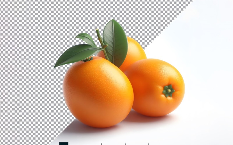 Kumquat Fresh fruit isolated on white background 1 Vector Graphic
