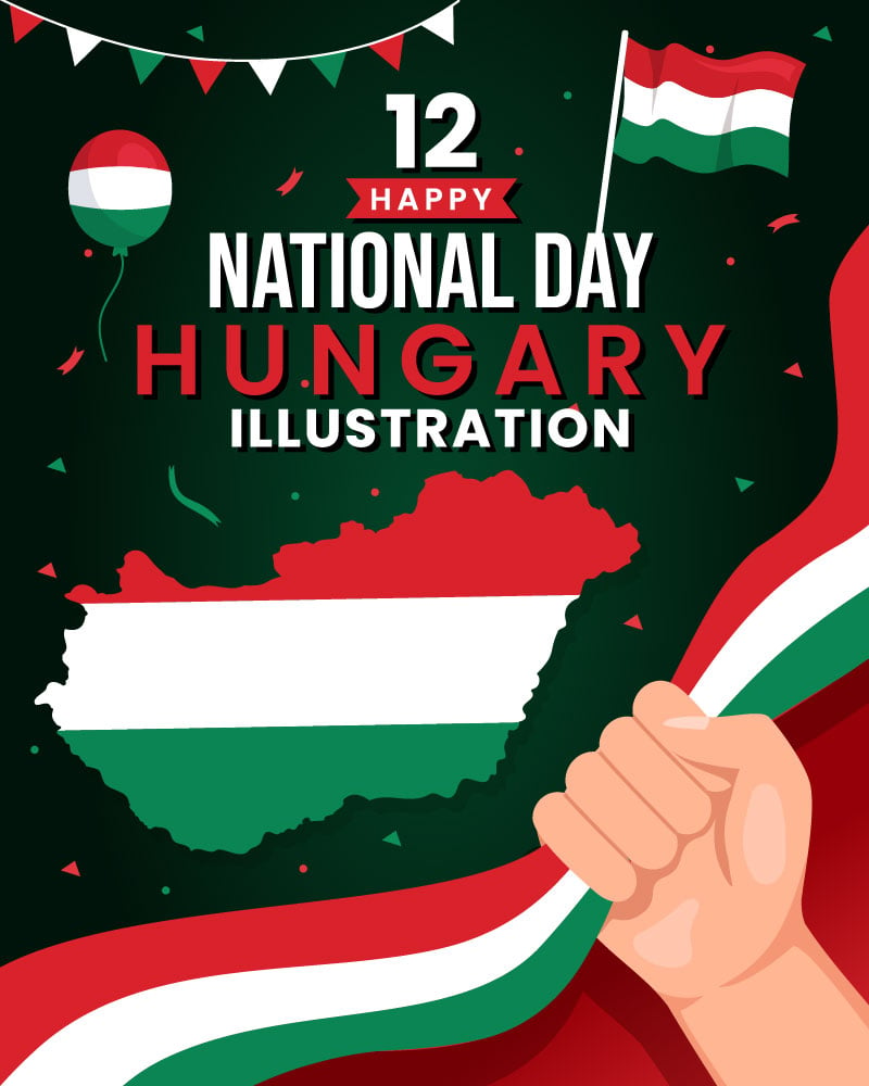 Kit Graphique #374215 Hungary National Web Design - Logo template Preview