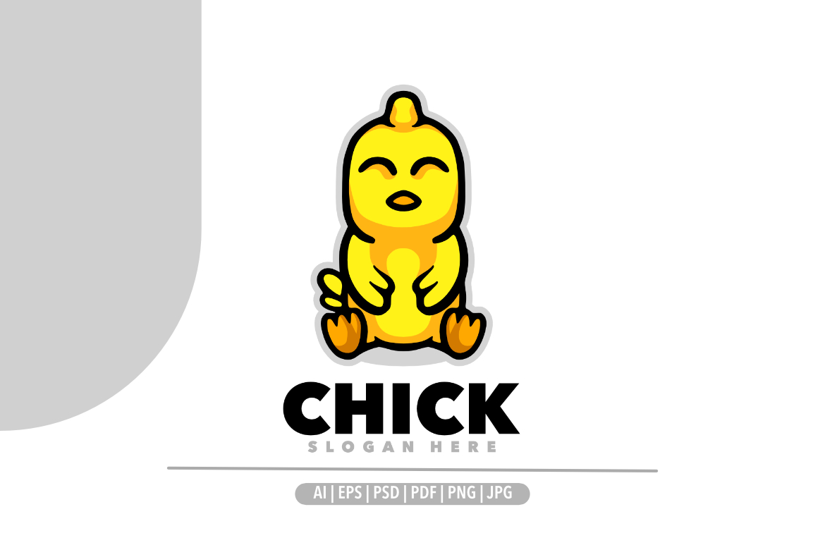 Template #374263 Chick Chibi Webdesign Template - Logo template Preview