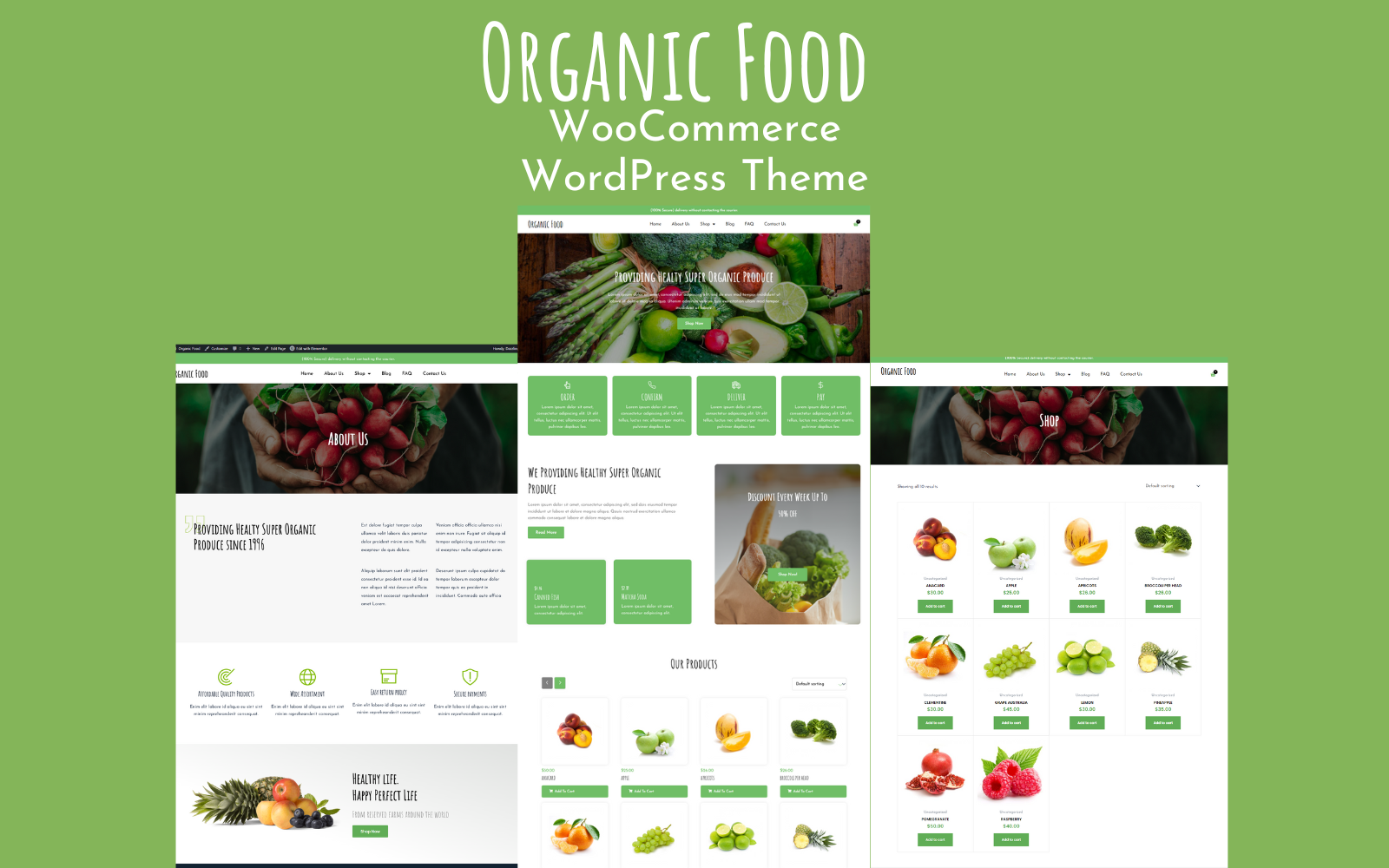 Template #374298 Grocery Healthy Webdesign Template - Logo template Preview