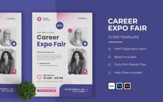 Career Expo Flyer Template