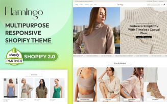Flamingo - Clean Clothing and Fashion Design Multipurpose Shopify Theme 2.0