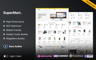 SuperMart – Mega Shop Multipurpose Elementor WooCommerce Store