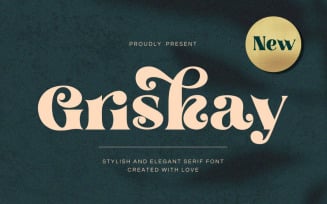 Griskay Elegant Style Font