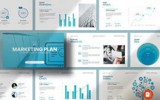 Marketing Plan PowerPoint Layout Template