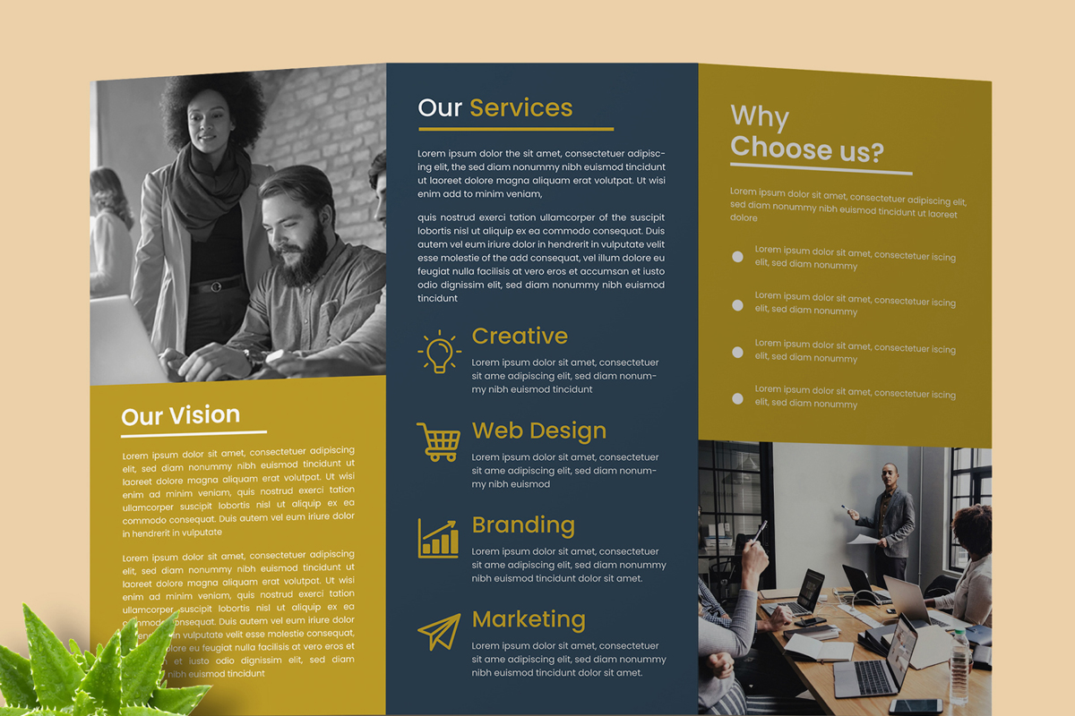 Kit Graphique #374514 Brochure Business Divers Modles Web - Logo template Preview