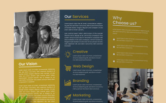 Business Trifold Brochure Design Templates