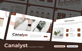 Canalys - SWOT Analysis PowerPoint Template