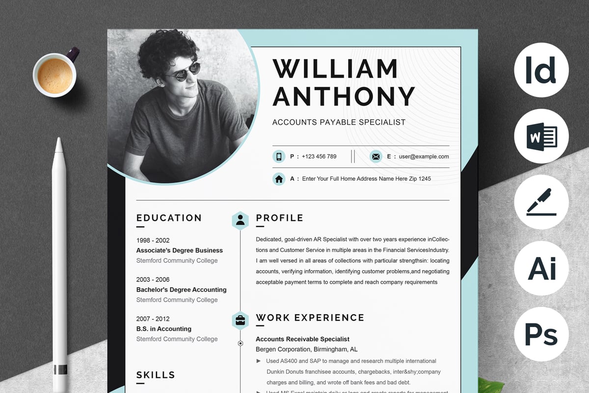 Template #374695 Pages Best Webdesign Template - Logo template Preview