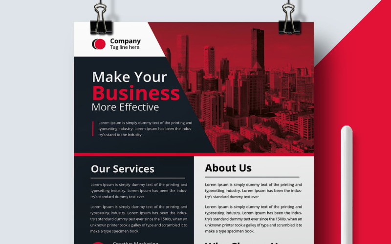 Corporate Business Flyers Templates layout Corporate Identity