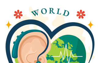 13 World Hearing Day Illustration
