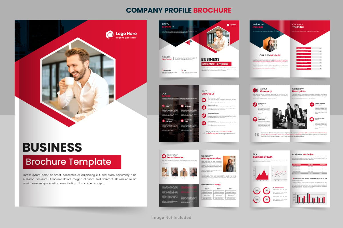 Kit Graphique #374877 Company Profile Divers Modles Web - Logo template Preview