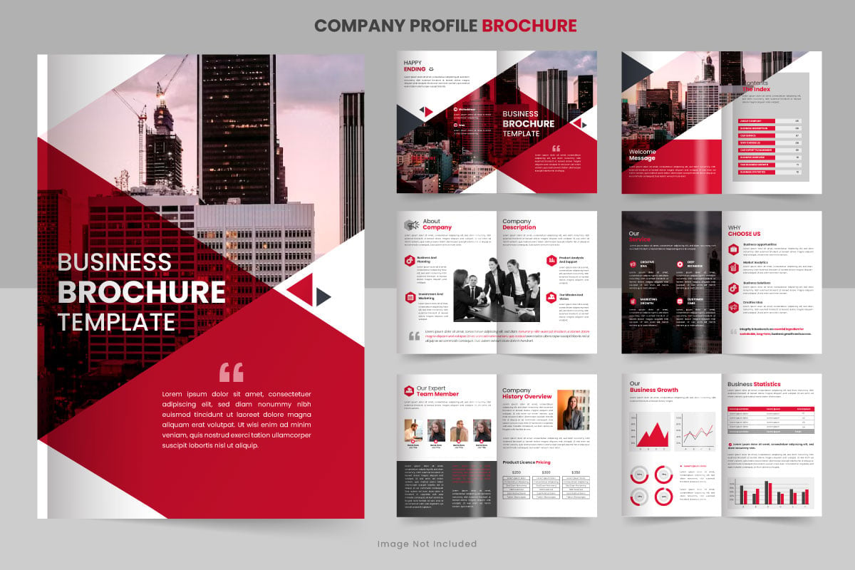 Kit Graphique #374878 Company Profile Divers Modles Web - Logo template Preview