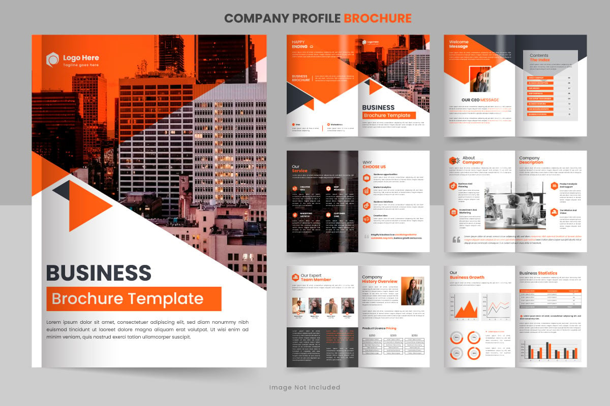 Template #374886 Profile Design Webdesign Template - Logo template Preview