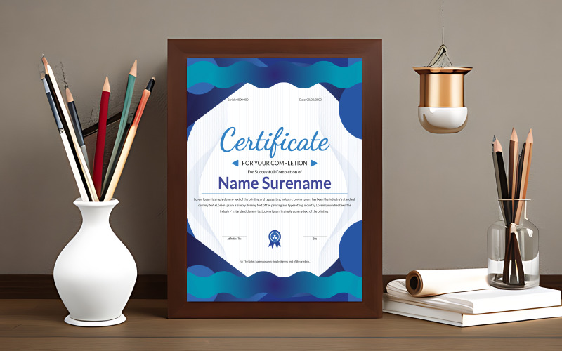 Achievement Unlocked Award Certificate Certificate Template
