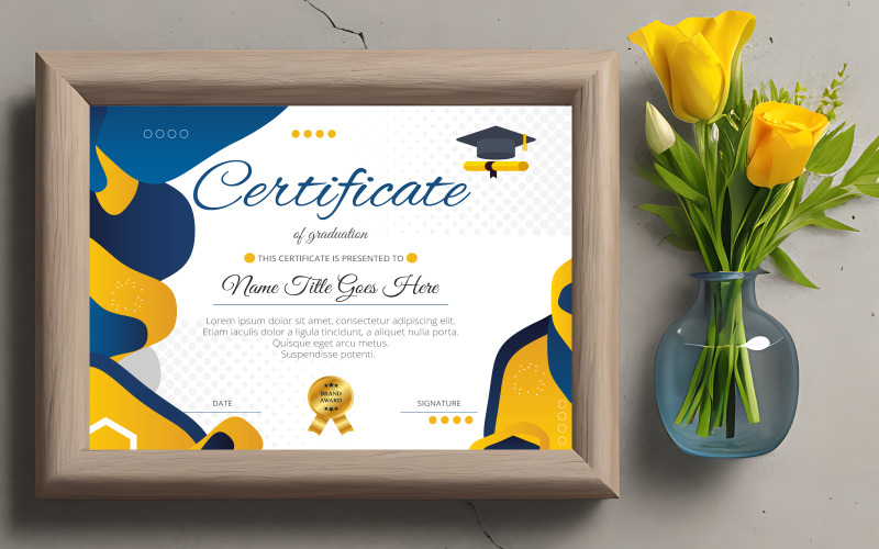 Master of Resilience Certificate Certificate Template
