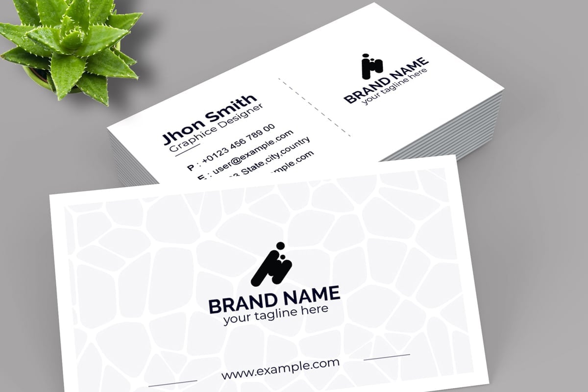 Template #374936 Business Card Webdesign Template - Logo template Preview