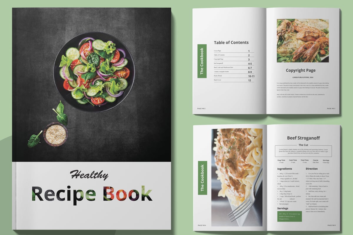 Template #374951 Affinity Cookbook Webdesign Template - Logo template Preview
