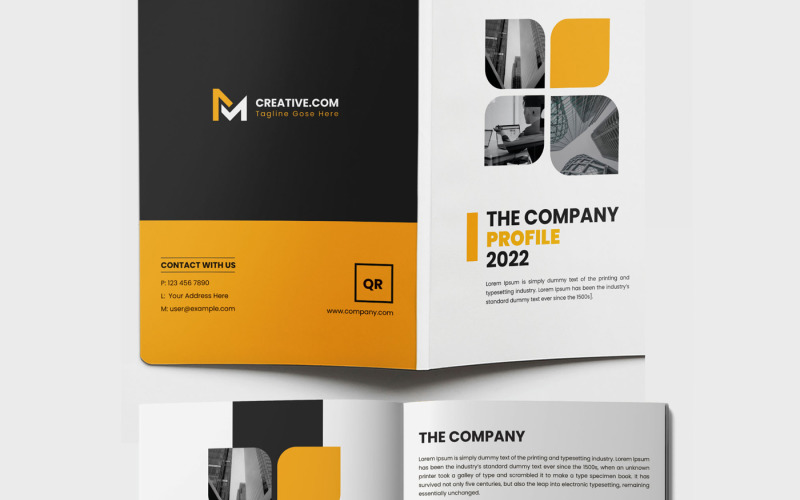 Creative Company Profile Book Corporate Identity