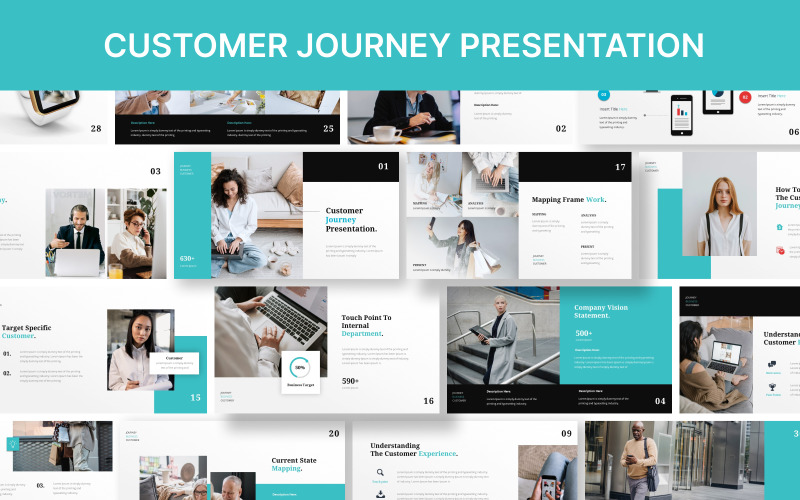 Customer Journey Keynote Presentation Template Keynote Template