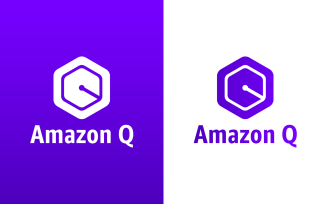 Generative AI Powered Amazon Q logo