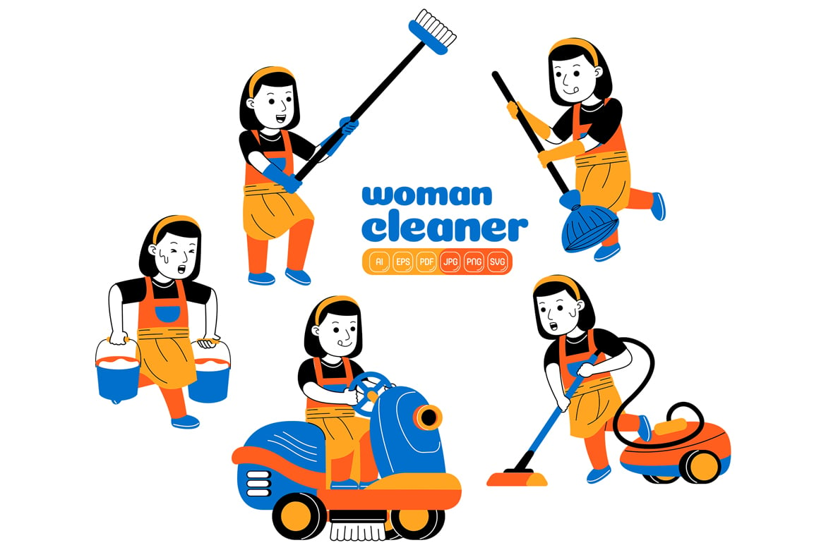 Kit Graphique #375082 Cleaner House Divers Modles Web - Logo template Preview