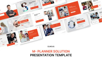 M-Planner Solution Powerpoint Presentation Template