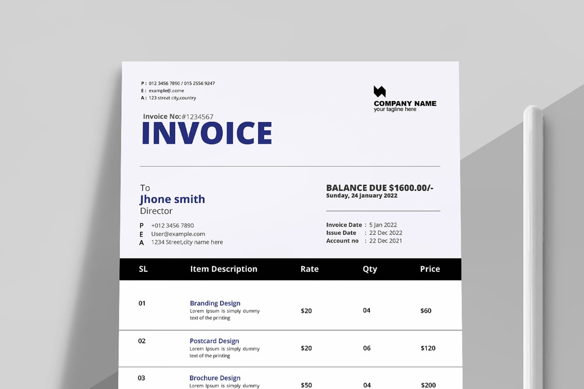 Template #375119 Automatic Bill Webdesign Template - Logo template Preview