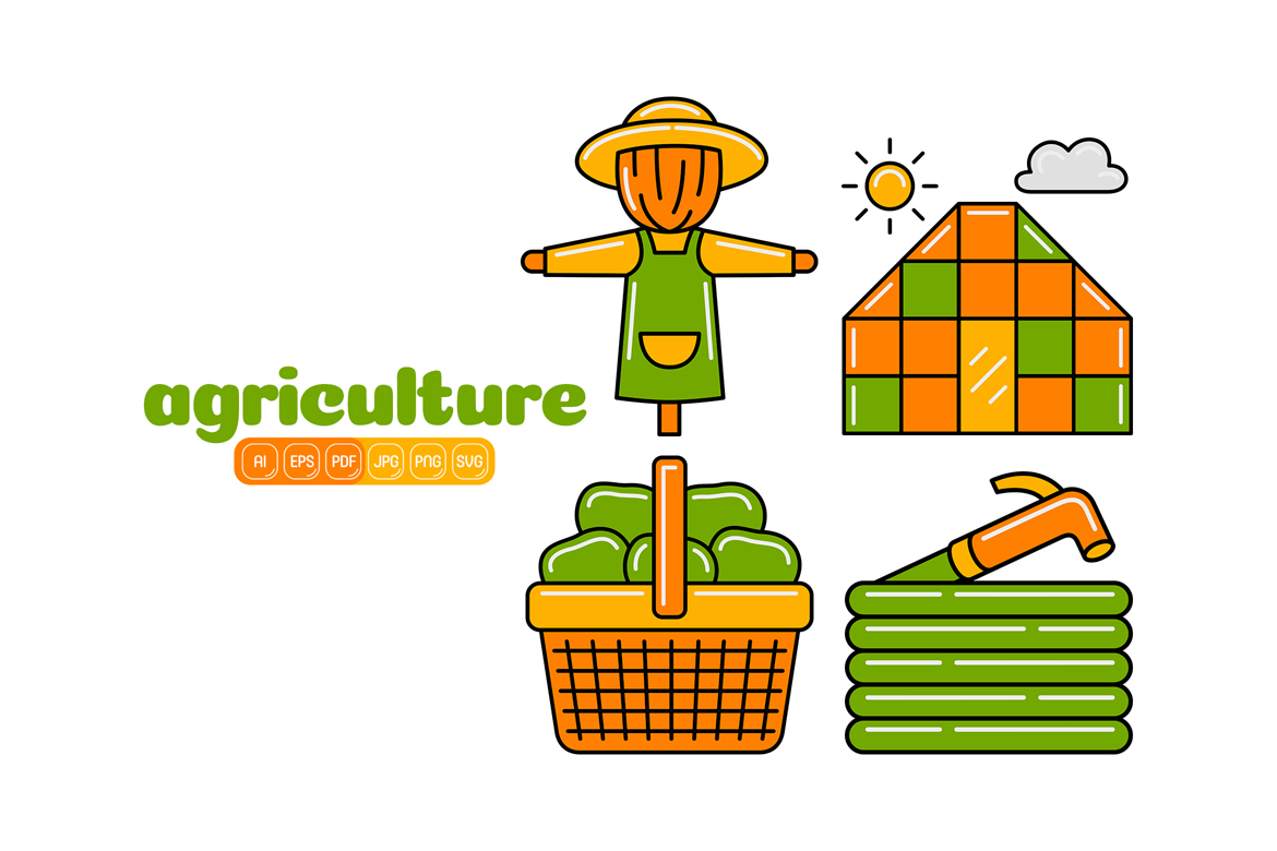 Kit Graphique #375166 Agriculture Domaine Divers Modles Web - Logo template Preview