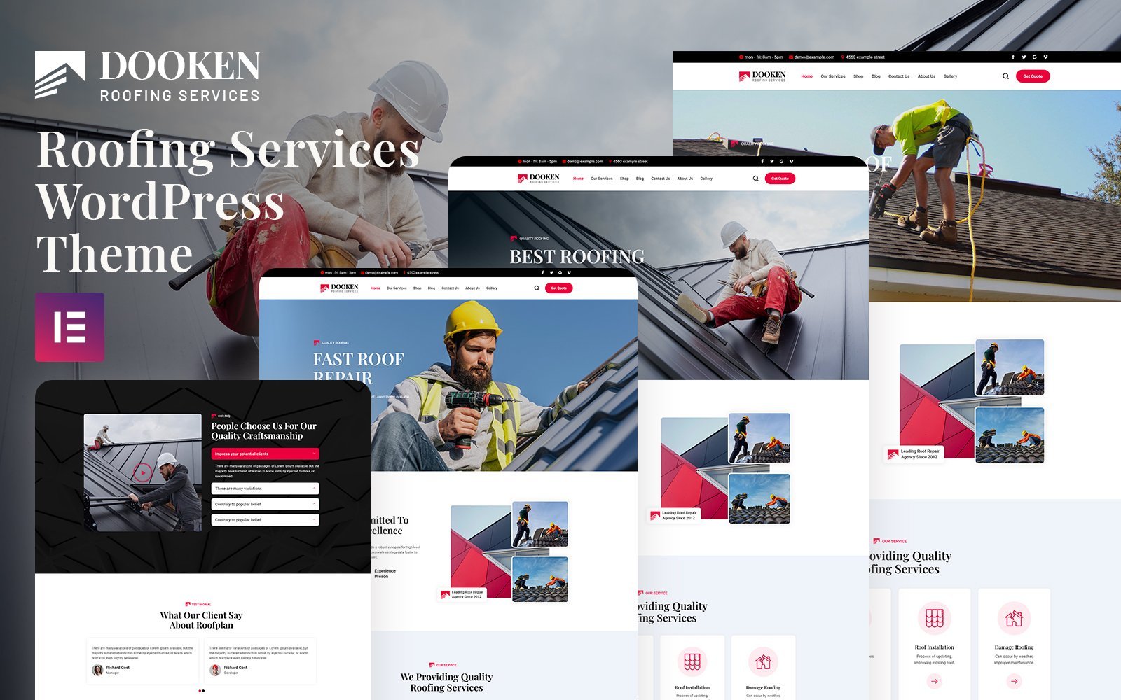 Template #375177 Building Business Webdesign Template - Logo template Preview