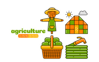 Agriculture Vector Pack #02