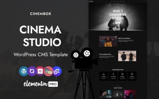 Cinembox - Cinema Studio WordPress Elementor Theme