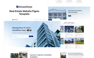 RealEstate Website Landing Page
