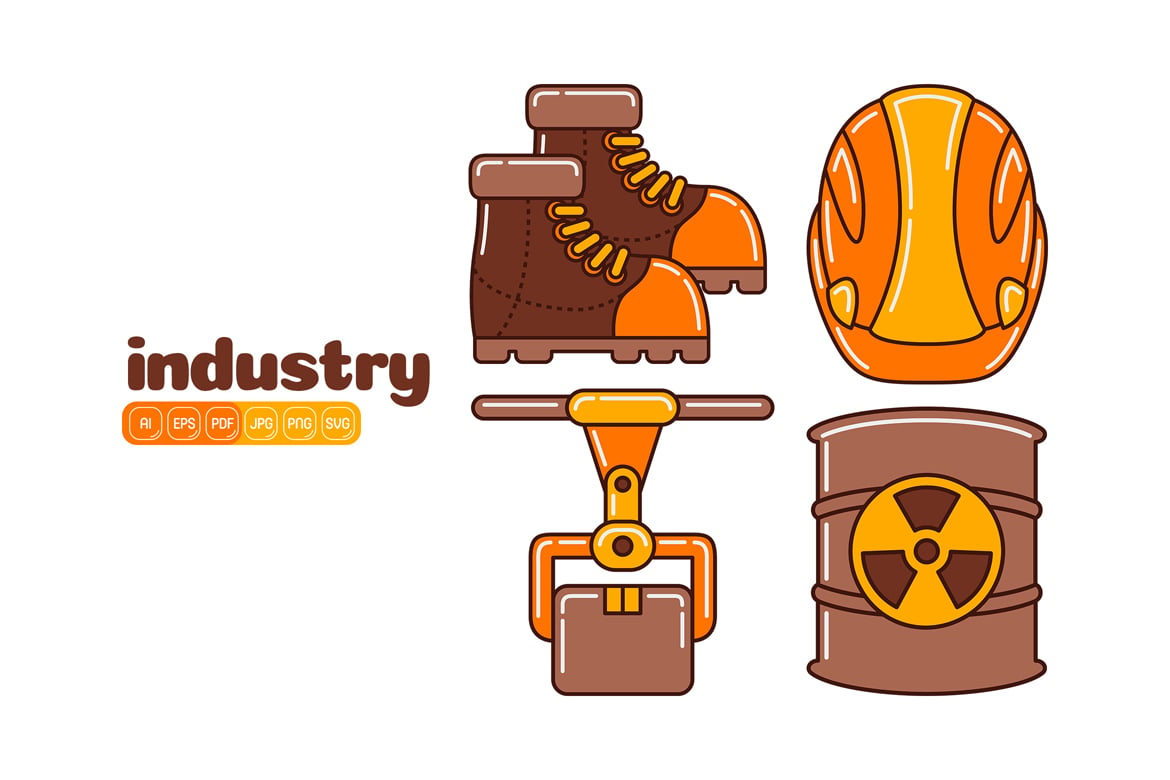 Kit Graphique #375355 Factory Industrie Divers Modles Web - Logo template Preview