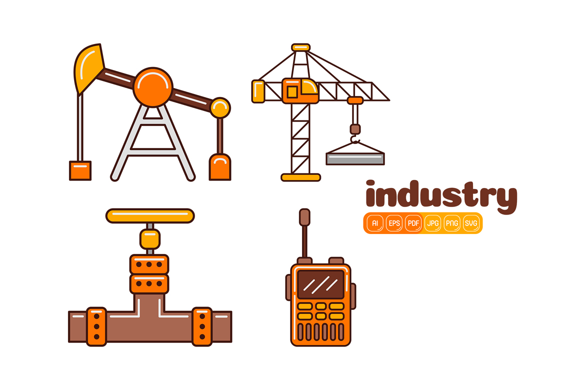 Kit Graphique #375359 Industrie Technologie Web Design - Logo template Preview