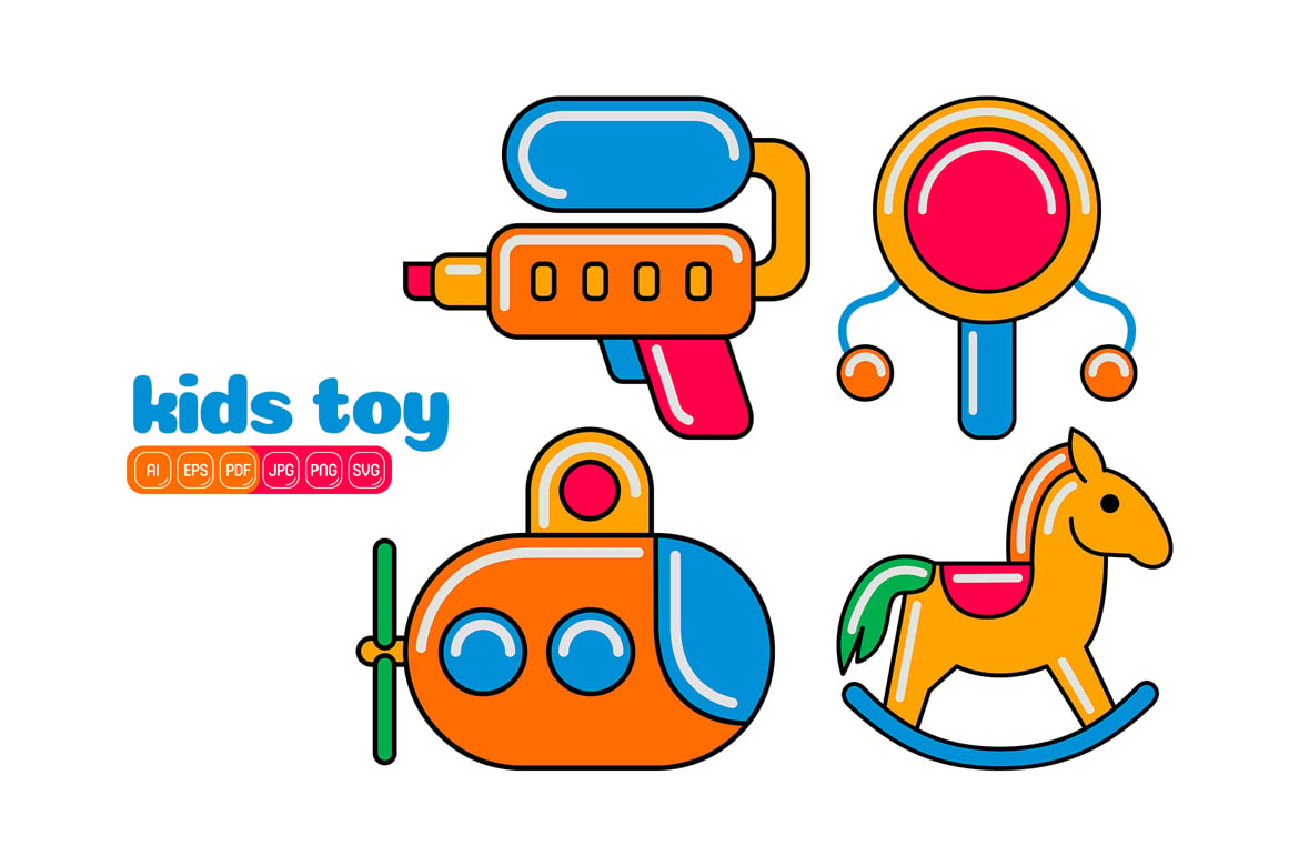 Kit Graphique #375375 Jeu Enfanthood Web Design - Logo template Preview